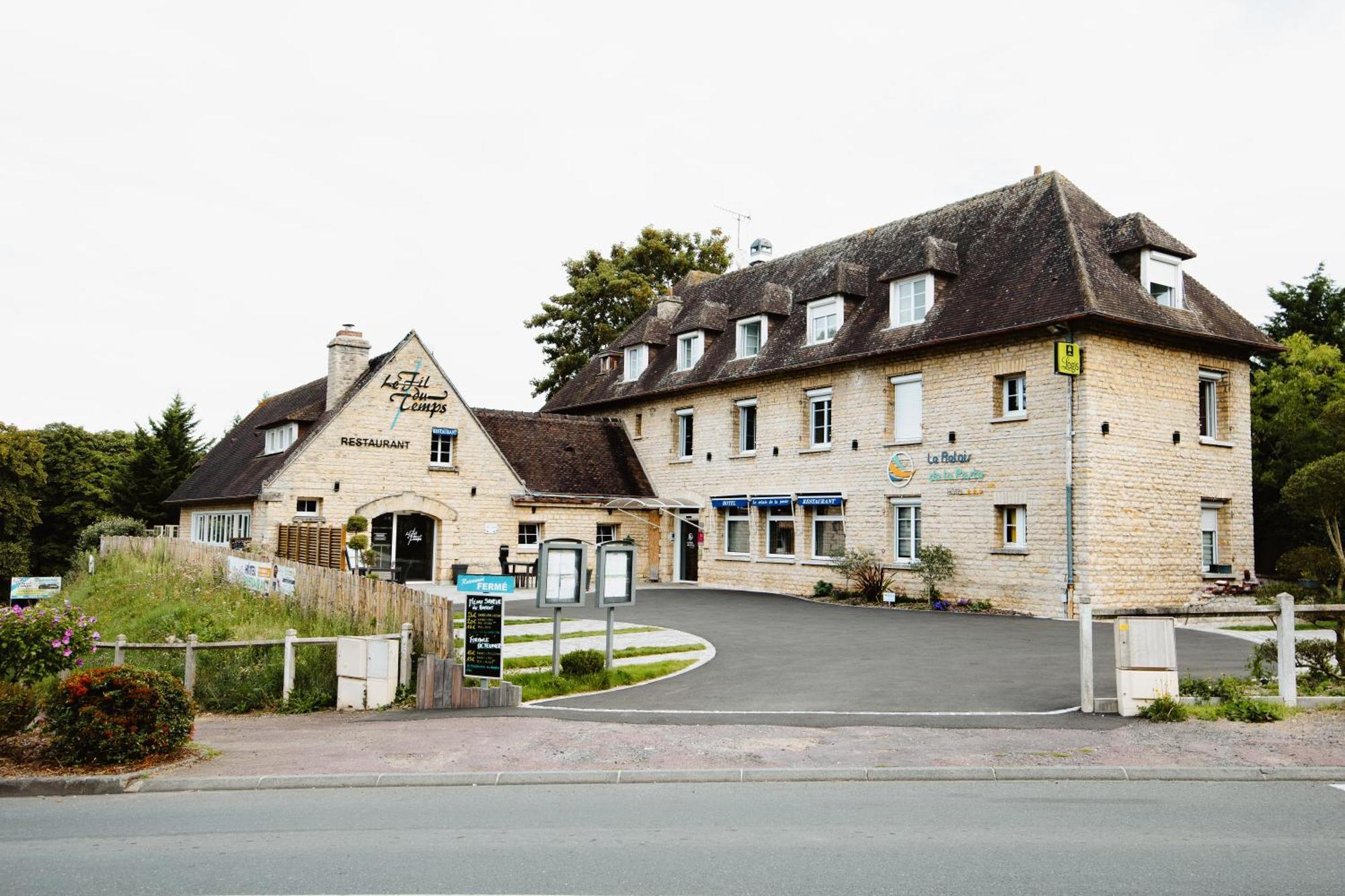 Logis Hotel Le Relais De La Poste Restaurant Le Fil Du Temps Thury-Harcourt-le-Hom Εξωτερικό φωτογραφία